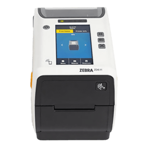 Zebra ZD611-HC, 8 dots/mm (203 dpi), peeler, USB, BT (BLE), Ethernet, EPLII, ZPLII, kit (USB), white