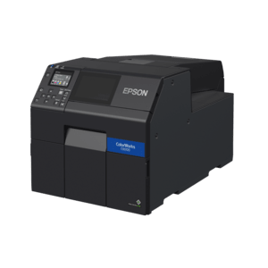 Epson ColorWorks CW-C6000Pe, matte black ink, peeler, disp., USB, Ethernet, black