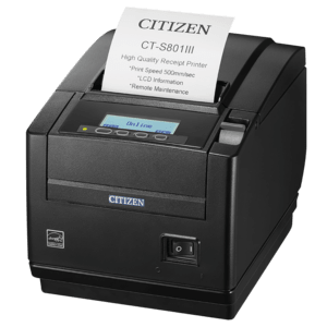 Citizen CT-S801III, 8 dots/mm (203 dpi), cutter, USB, blackcit801bc