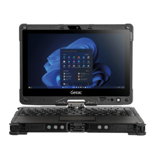 Getac V110, 29,5cm (11,6''), Full HD, QWERTY, GPS, Chip, USB, USB-C, BT, Wi-Fi, 4G, SSD, Win. 11 Pro, black