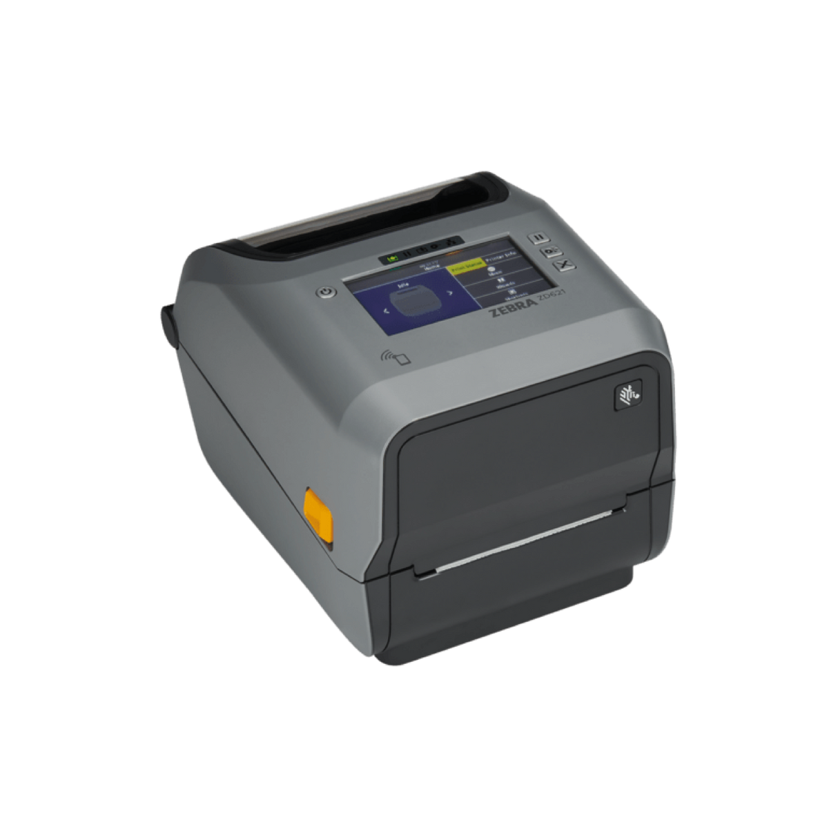 Zebra ZD621R, 8 puntos/mm (203 ppp), disp. (color), RTC, RFID, USB, USB Host, RS232, BT, Ethernet, Wi-Fi, gris