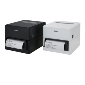Citizen CT-S4500, USB, BT, 8 dots/mm (203 dpi), cutter, white