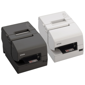 Epson TM-H6000V, USB, powered-USB, Ethernet, cutter, OPOS, ePOS, blackeps6005pusw