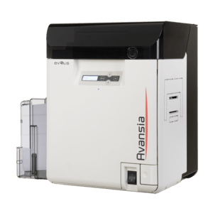 Evolis Avansia, dual sided, 24 dots/mm (600 dpi), USB, Ethernet, MSR, display