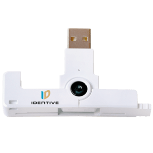 Identiv uTrust SmartFold SCR3500 A, USB, whitescm3500a