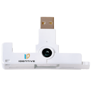 Identiv uTrust SmartFold SCR3500 C, USB, white