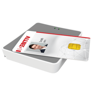 IDentiv uTrust 3700 F, USB , white