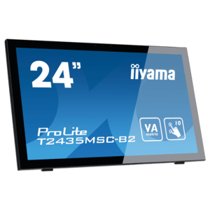 iiyama ProLite T2452MSC-W1, Full HD, USB, kit (USB), white