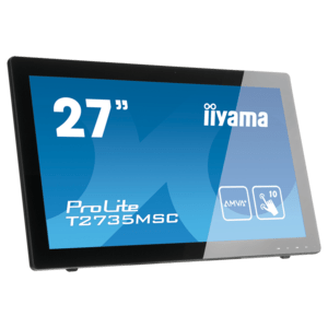 iiyama ProLite T2755QSC-B1, 68,6 cm (27''), Projected Capacitive, USB, kit (USB), black