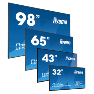 iiyama ProLite LFDs, 80cm (31,5''), Full HD, USB, RS232, Ethernet, kit (RS232), blackiiyle3241s