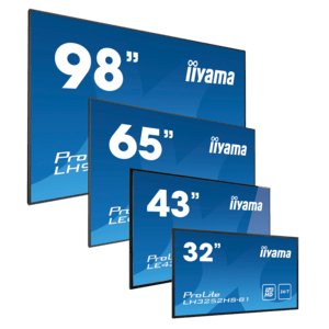 iiyama ProLite LH7575UHS-B1AG, 190.5 cm (75''), 4K, USB, RS232, Ethernet, Wi-Fi, Android, kit (RS232), black