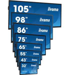 iiyama ProLite TW2223AS-B1, 54.6cm (21.5''), Projected Capacitive, 10 TP, Full HD, USB, BT, Ethernet, Wi-Fi, Android, blackiiy2223