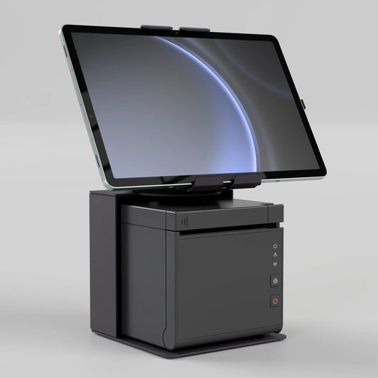 Universal printer/tablet holder