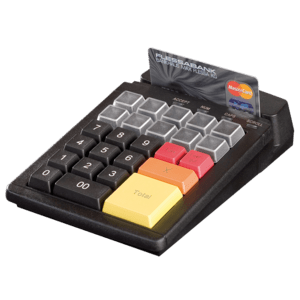 PrehKeyTec MCI 30, num., MSR, USB, kit (USB), black