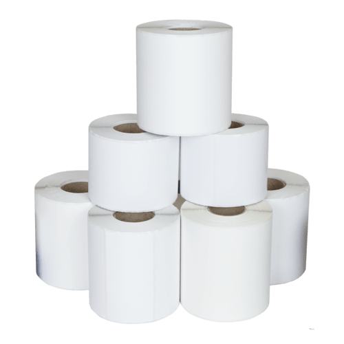 Receipt roll, normal paper (with carbon copy), 76mm, white, yellow